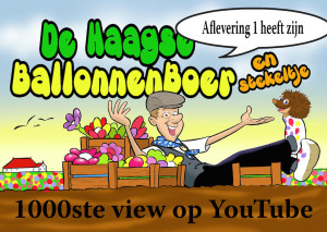 Haagse Ballonnenboer heeft 1000ste view gehaald