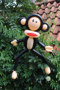 Paul Frank aapje van de Haagse ballonnenboer