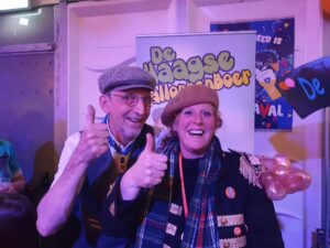 De Haagse Ballonnenboer en het klompenschuurtje Nicole"