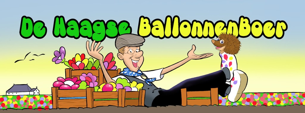 Header van de haagse ballonnenboer